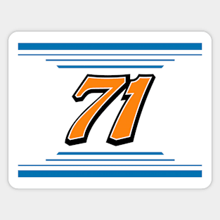 Zane Smith #71 2024 NASCAR Design Sticker